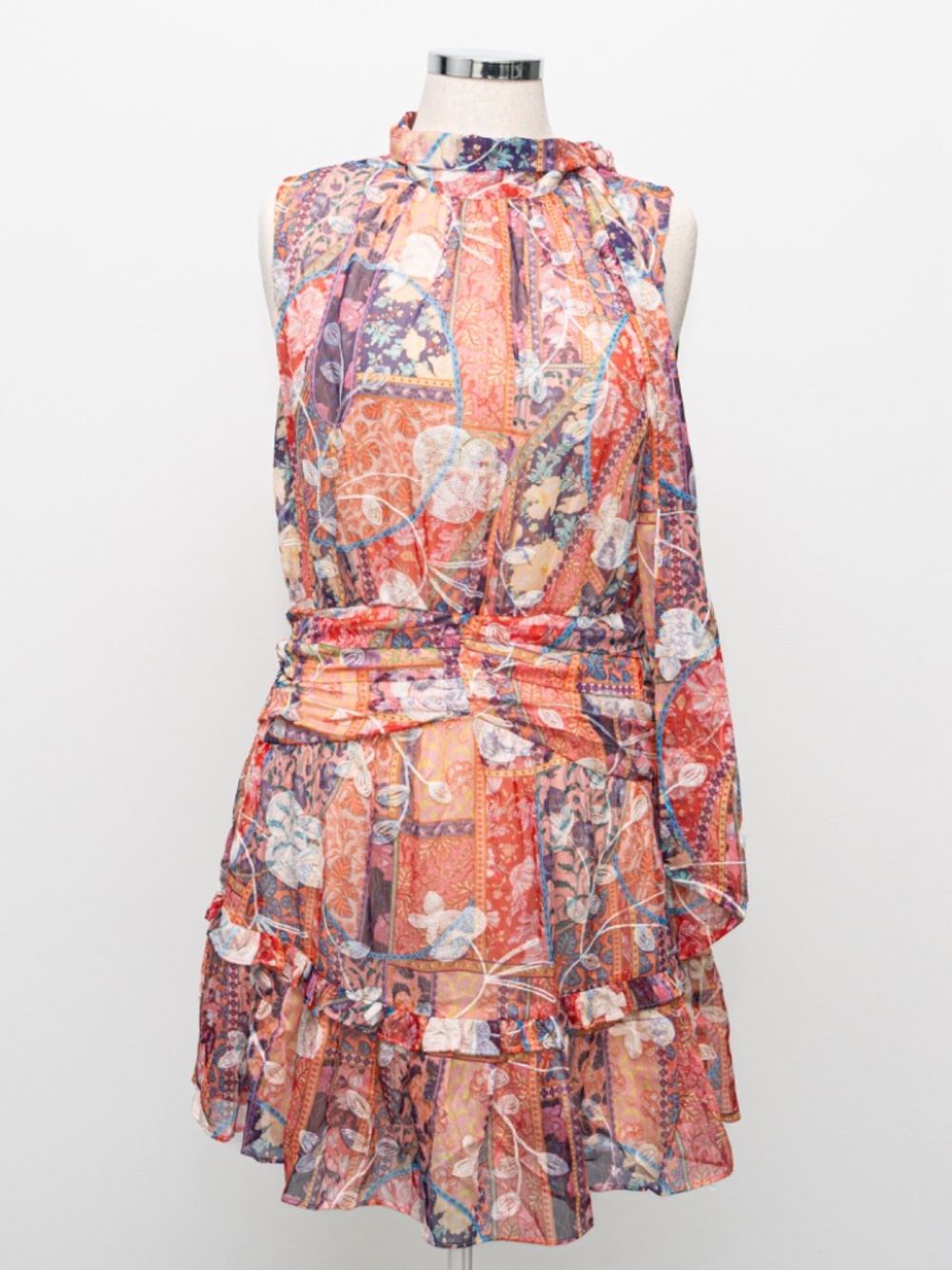 Elliatt - Instrumental Floral Ruffle Dress - Picture 2 of 13